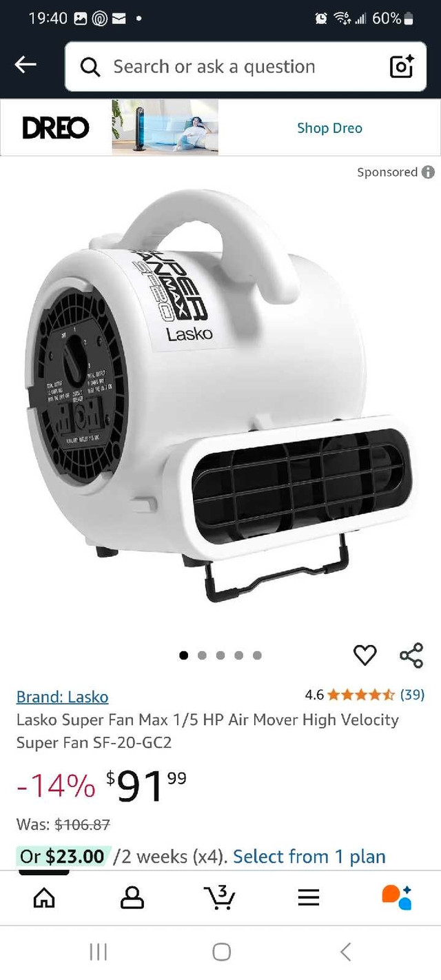 Lasko Super Fan Max - photo 4
