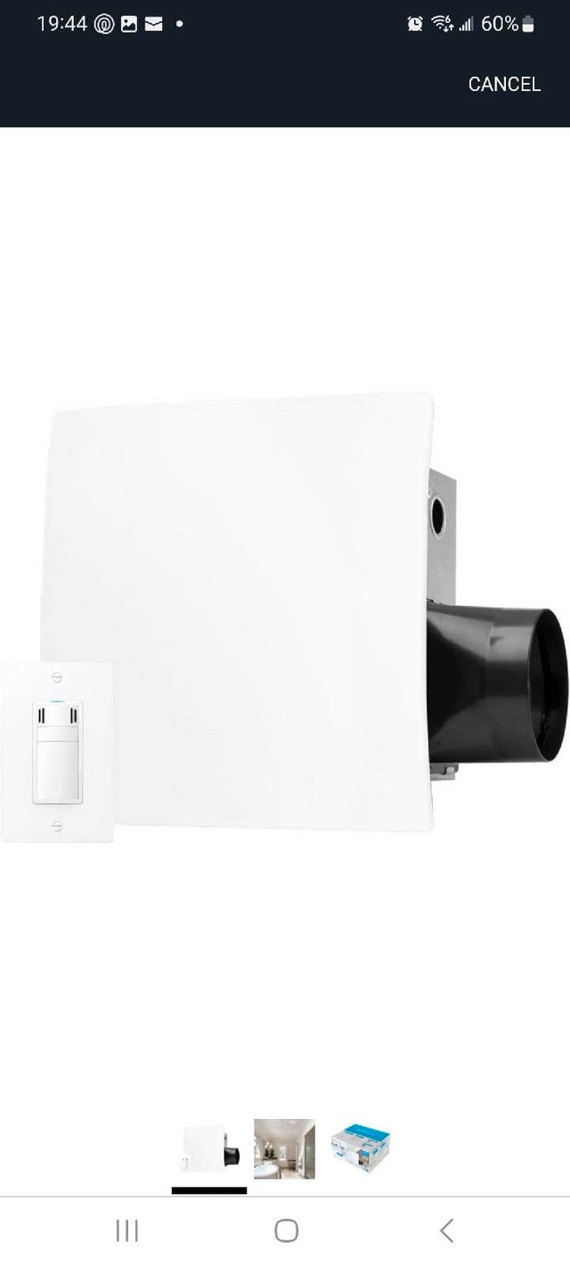DewStop Breeze Easy Bathroom Fan