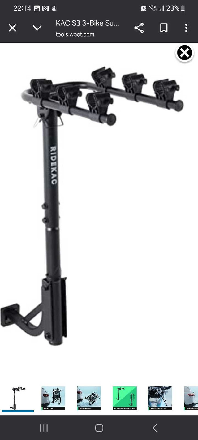 KAC S3 Bike Rack