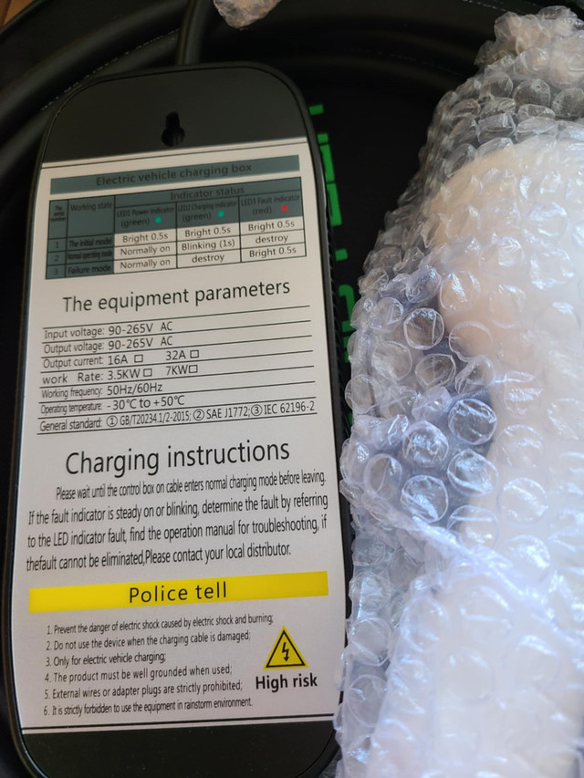 Electric Vehicle Charger - photo 2