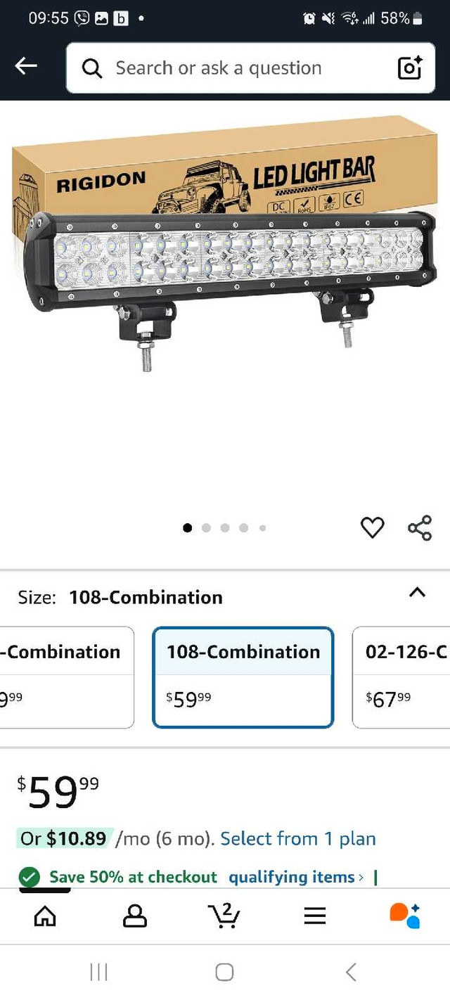 RIGIDON 17 inch LED Light Bar - photo 5