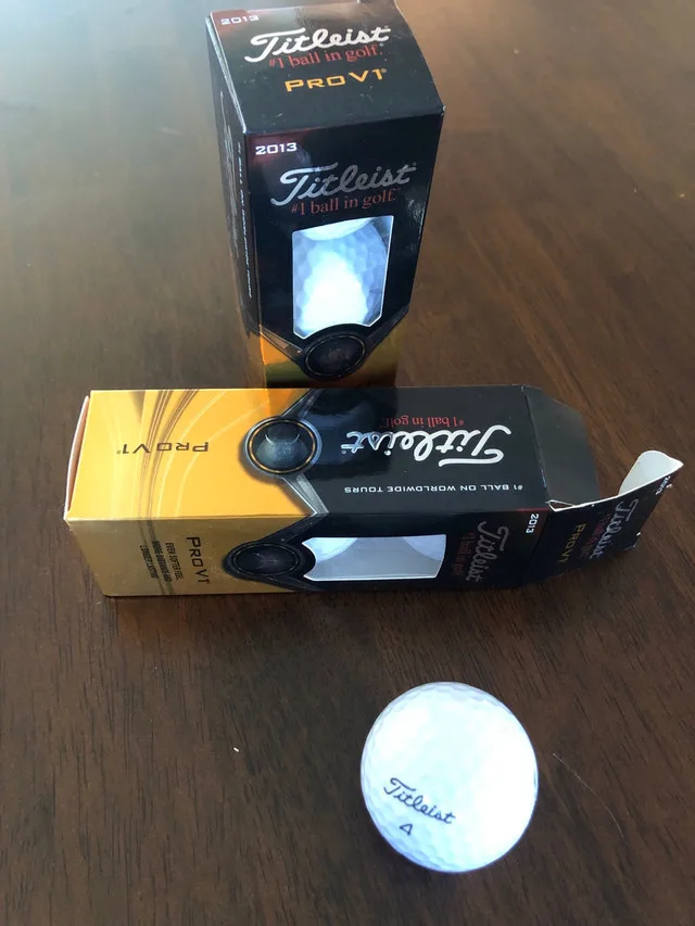 Brand new Golf ball thumbnail