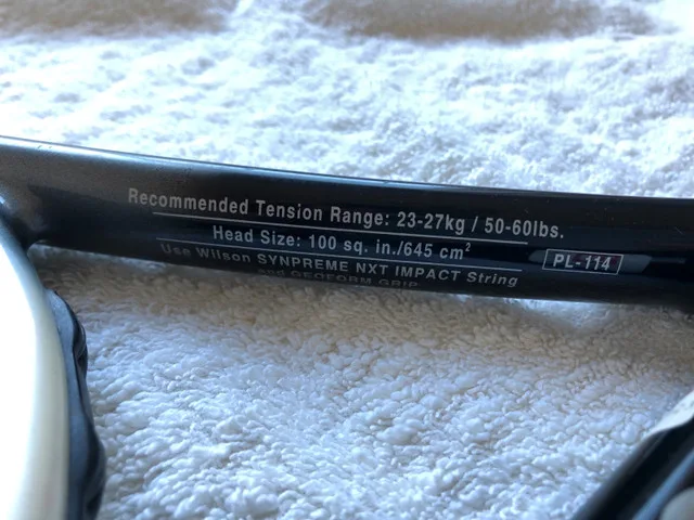 Wilson Hyper Carbon Tennis Racquet image indicator(2)