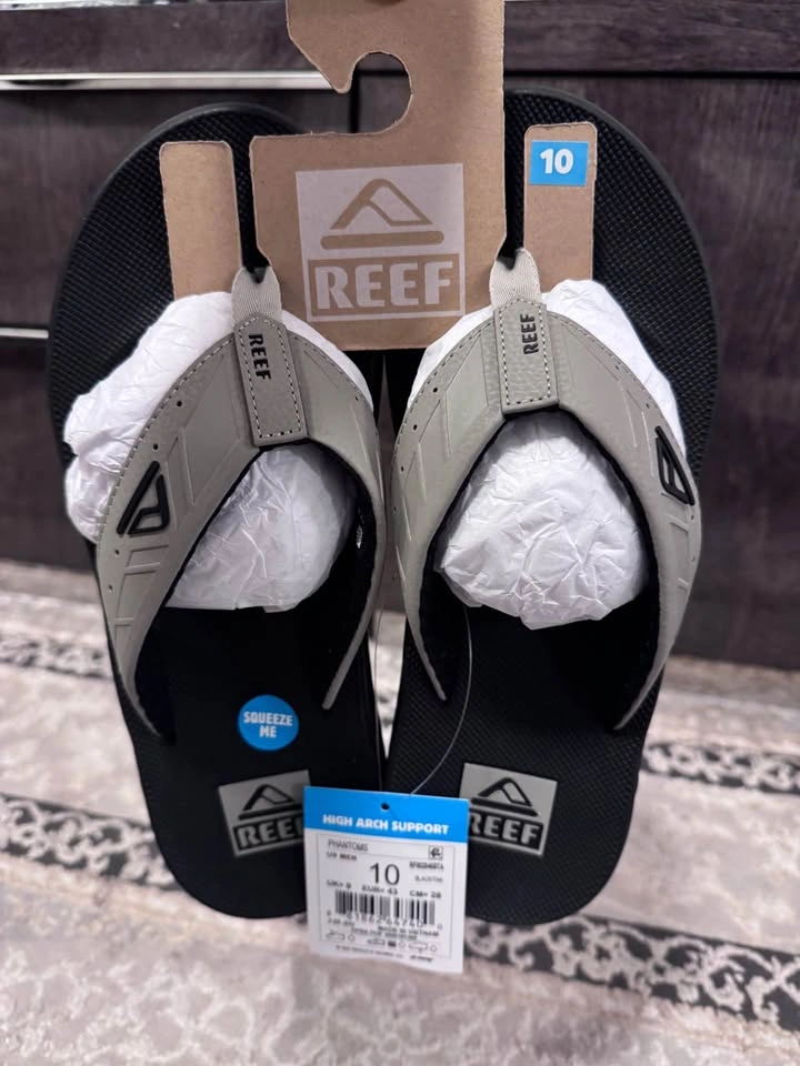 Brand New Reef Phantom Flip Flops Men’s Size 10 - photo 2