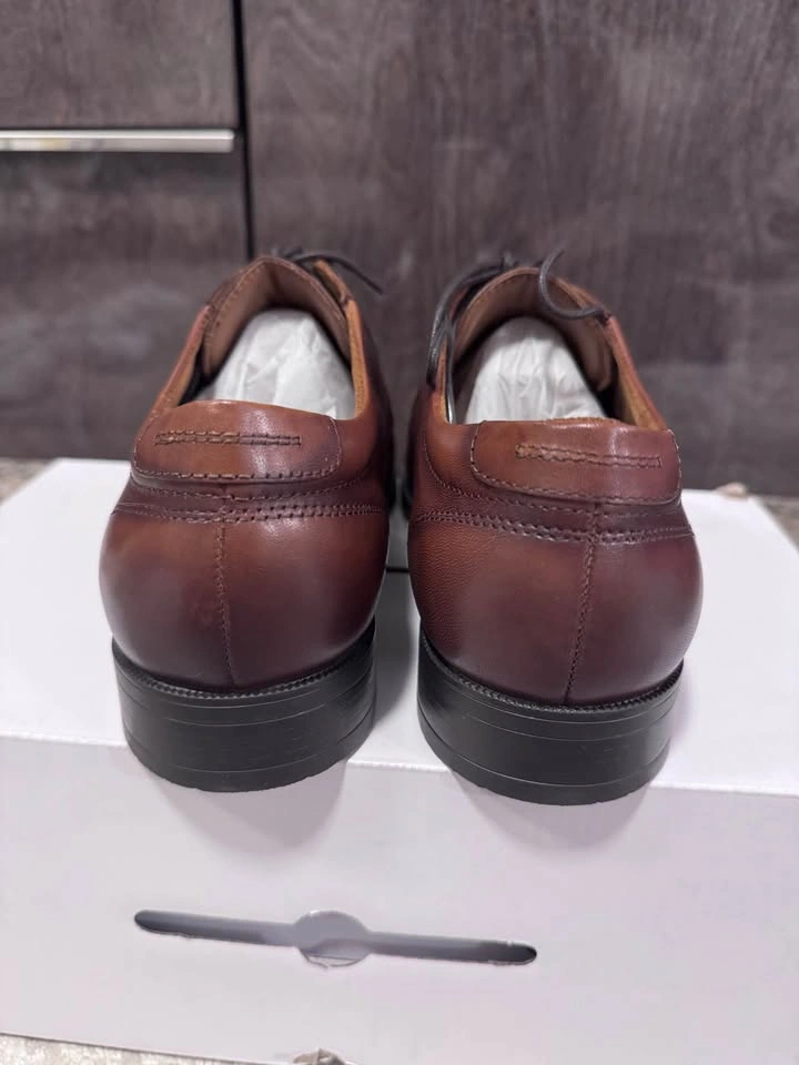 ALDO Men's Brown Leather Oxford Dress Shoes - Size 9 - photo 3