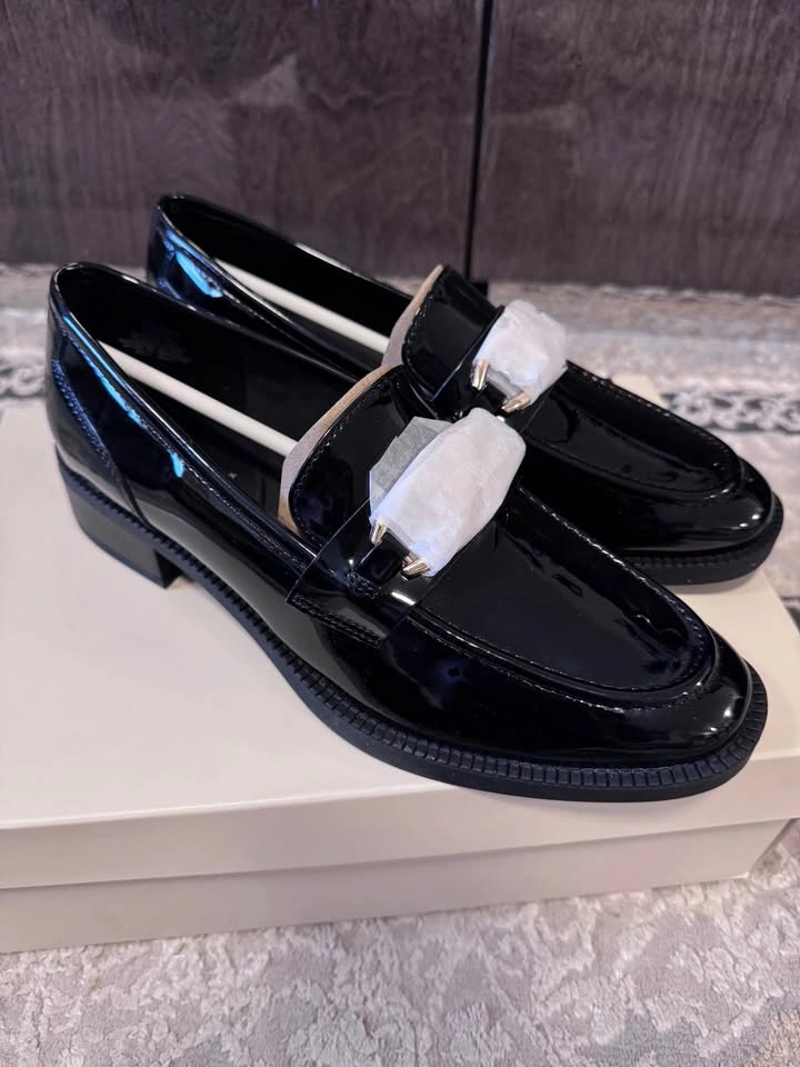 Brand New Anne Klein Patent Leather Loafers - Size 8.5
