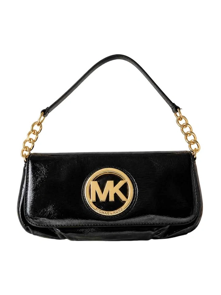 Michael Kors Fulton Small Patent Leather Shoulder Bag - photo 2