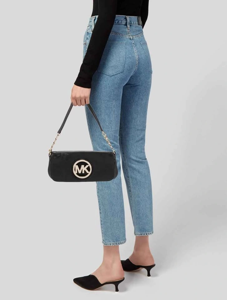 Michael Kors Fulton Small Patent Leather Shoulder Bag - photo 3