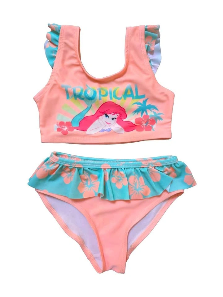 4-Piece Girls 3T Summer Swim Bundle | Cover-Up + 2 Swimsuits - photo 5