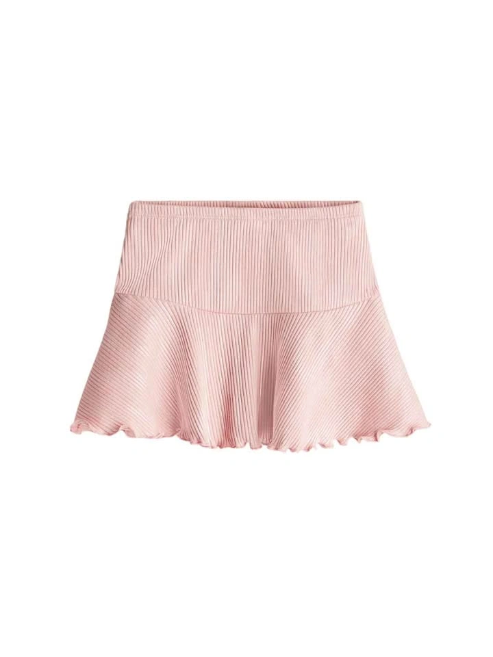 H&M Shimmery Pink 2-Piece Set | Flare Sleeve Top + Skirt | 2T (F - photo 3