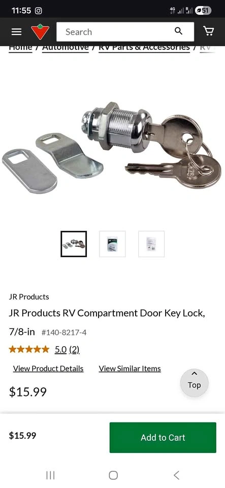 Key Lock - Arcade game -cabinet-door