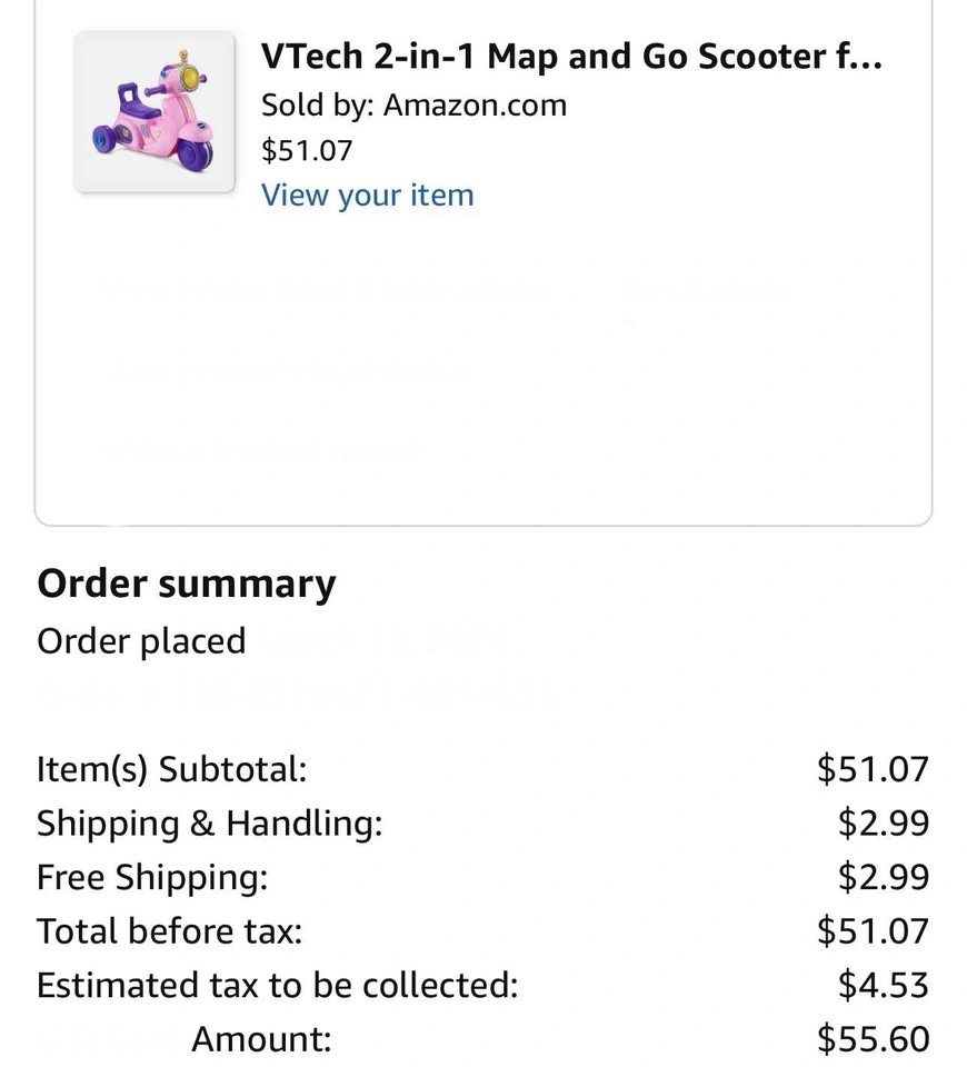 BRAND NEW VTech 2-in-1 Map & Go Scooter (Pink) – So Cute! ✨🛵💖 - photo 4