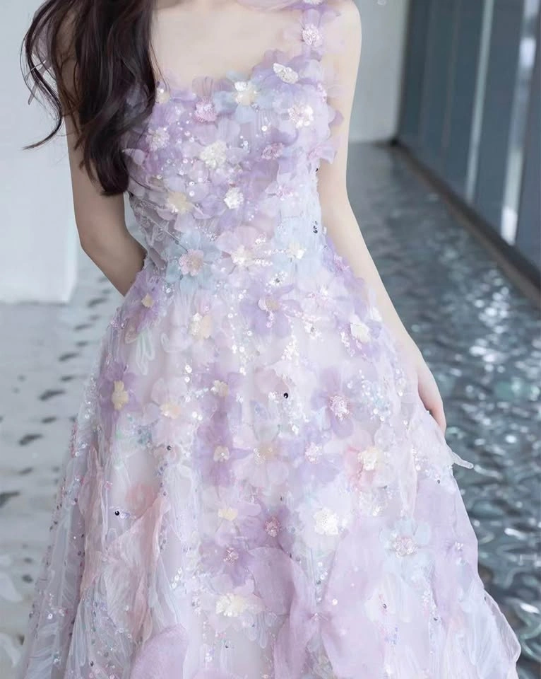 Brand New Flower Prom Dress - photo 2
