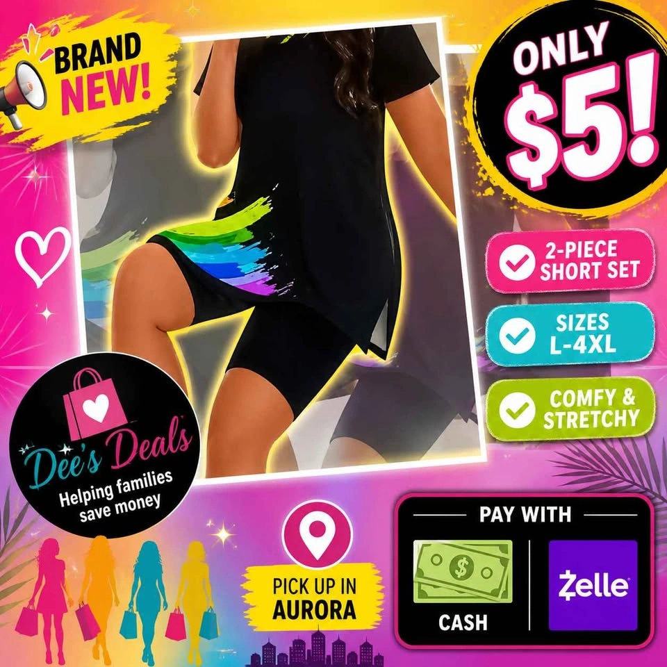 Ladies Brand New Shorts set $5 Sizes L-4XL - photo 2