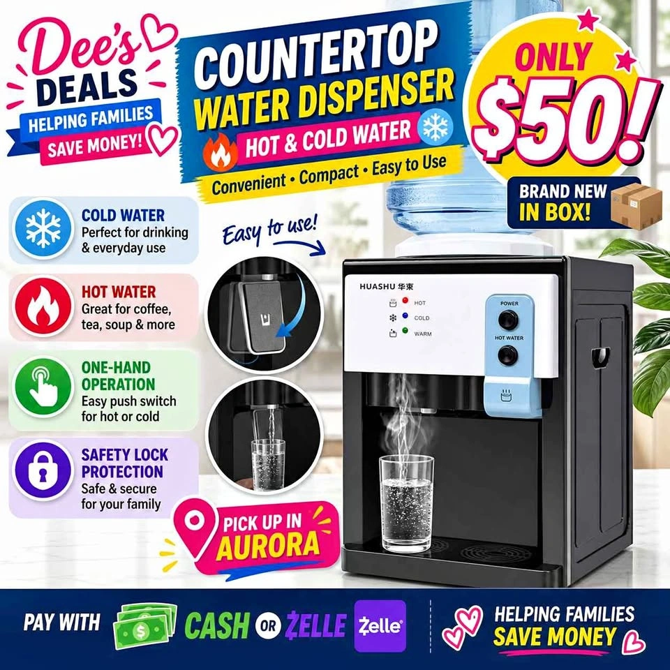 Countertop Water Dispenser BRAND NEW IN BOX ONLY $50