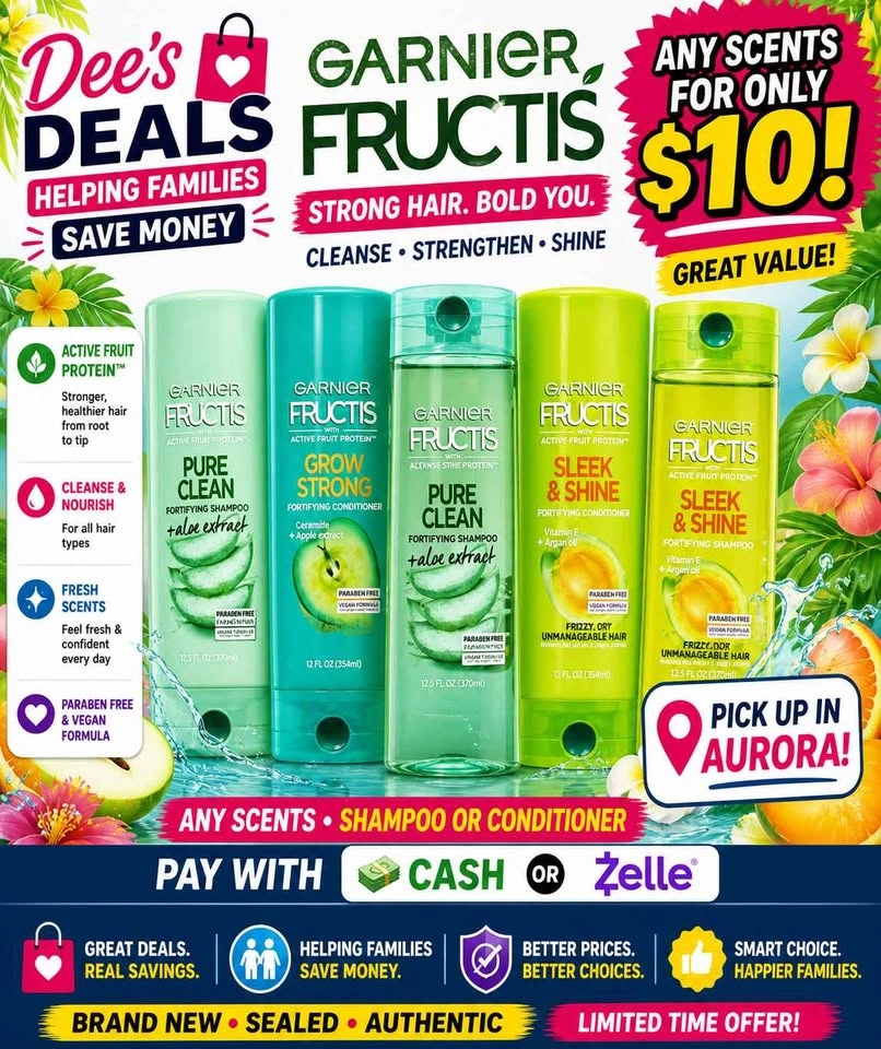 Garnier Fructis 3 for $10 - photo 2