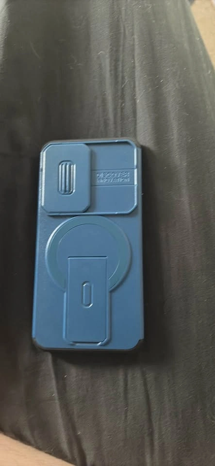 Samsung Galaxy S24 Gray with Blue Case - photo 2