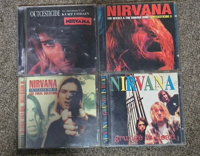 Nirvana rare discs