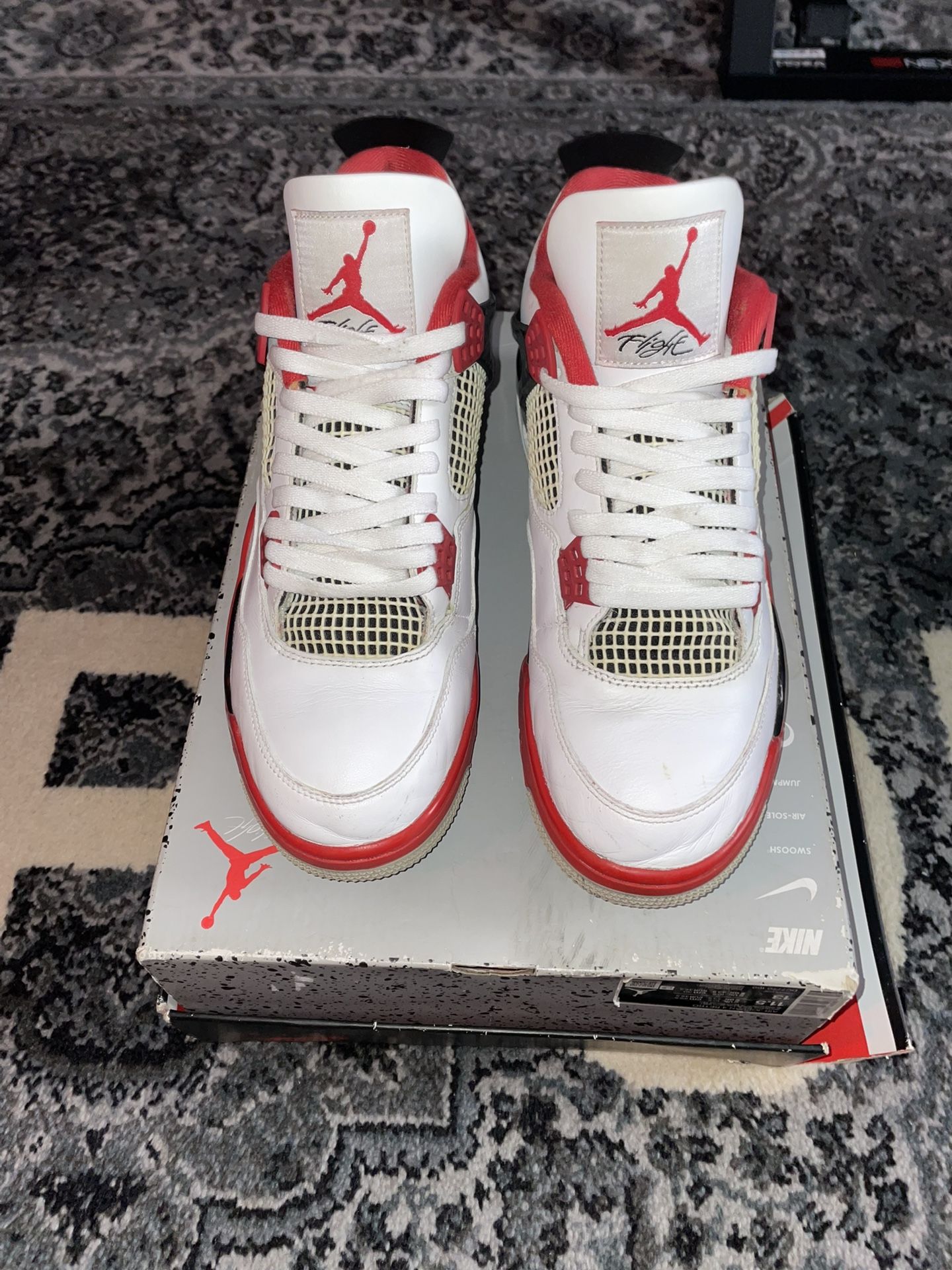 Fire Red 4s