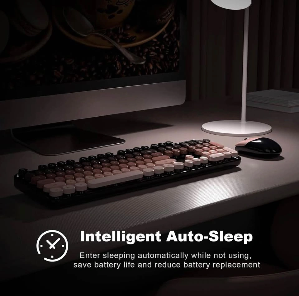 (New) Wireless Keyboard and Mouse Combo (BlackBerry Gradient Col - photo 4