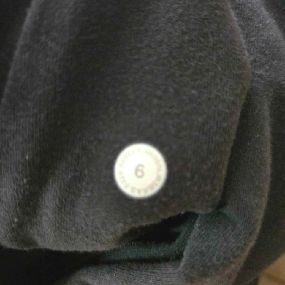 Lululemon Black Scuba Crewneck Sweater Size 6 - photo 2