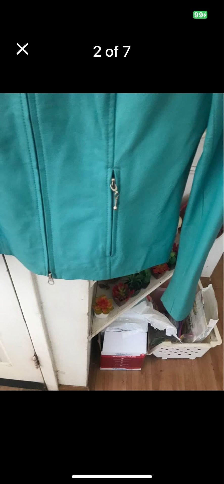 Women leather jacket - photo 2