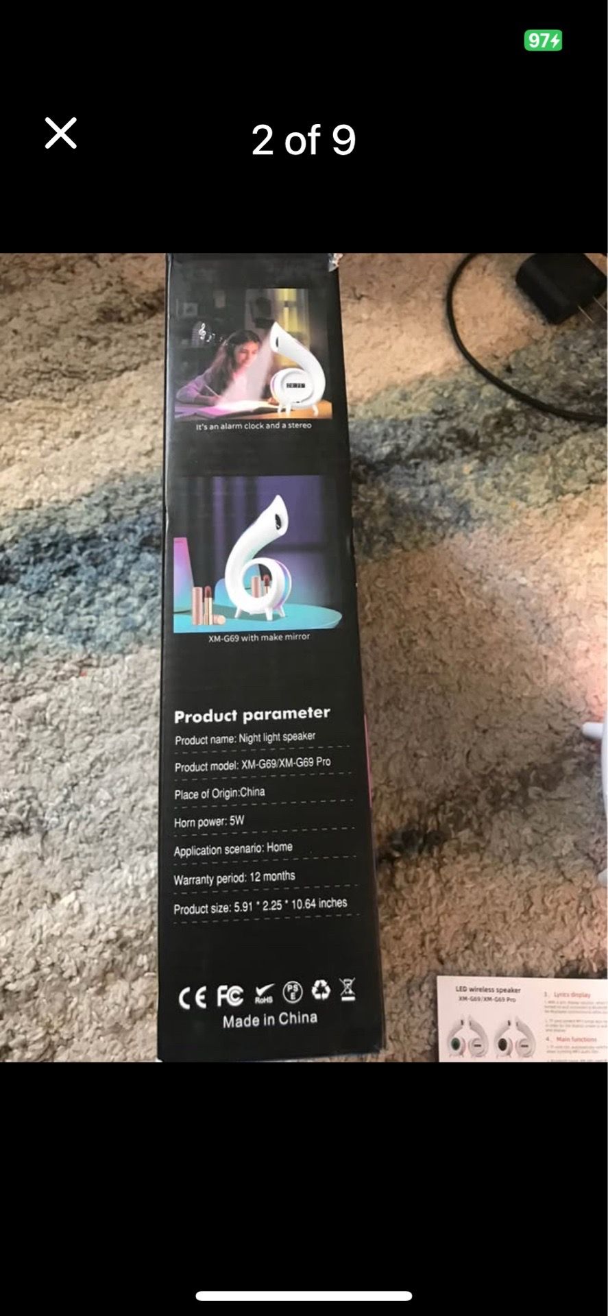 Nightlight Bluetooth Speaker - photo 2