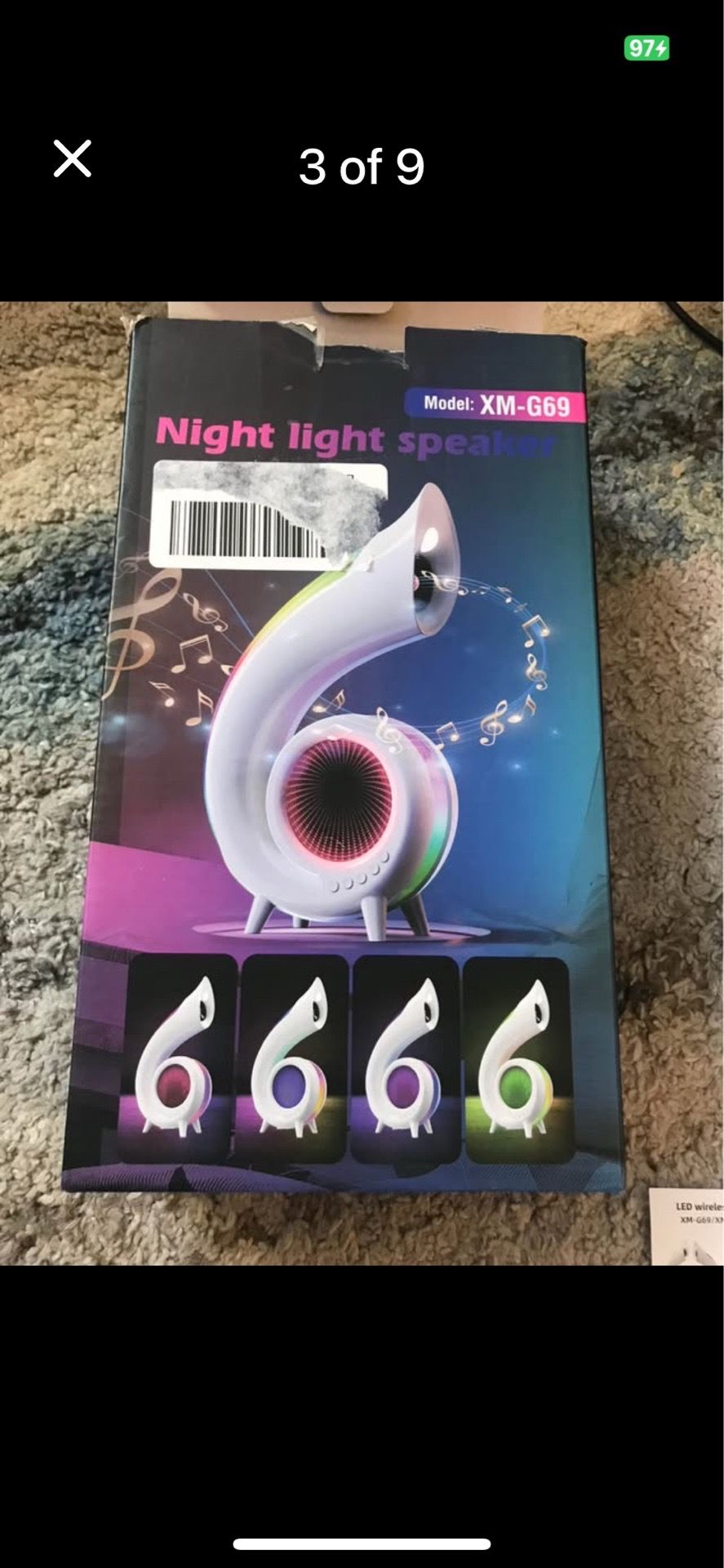 Nightlight Bluetooth Speaker - photo 3
