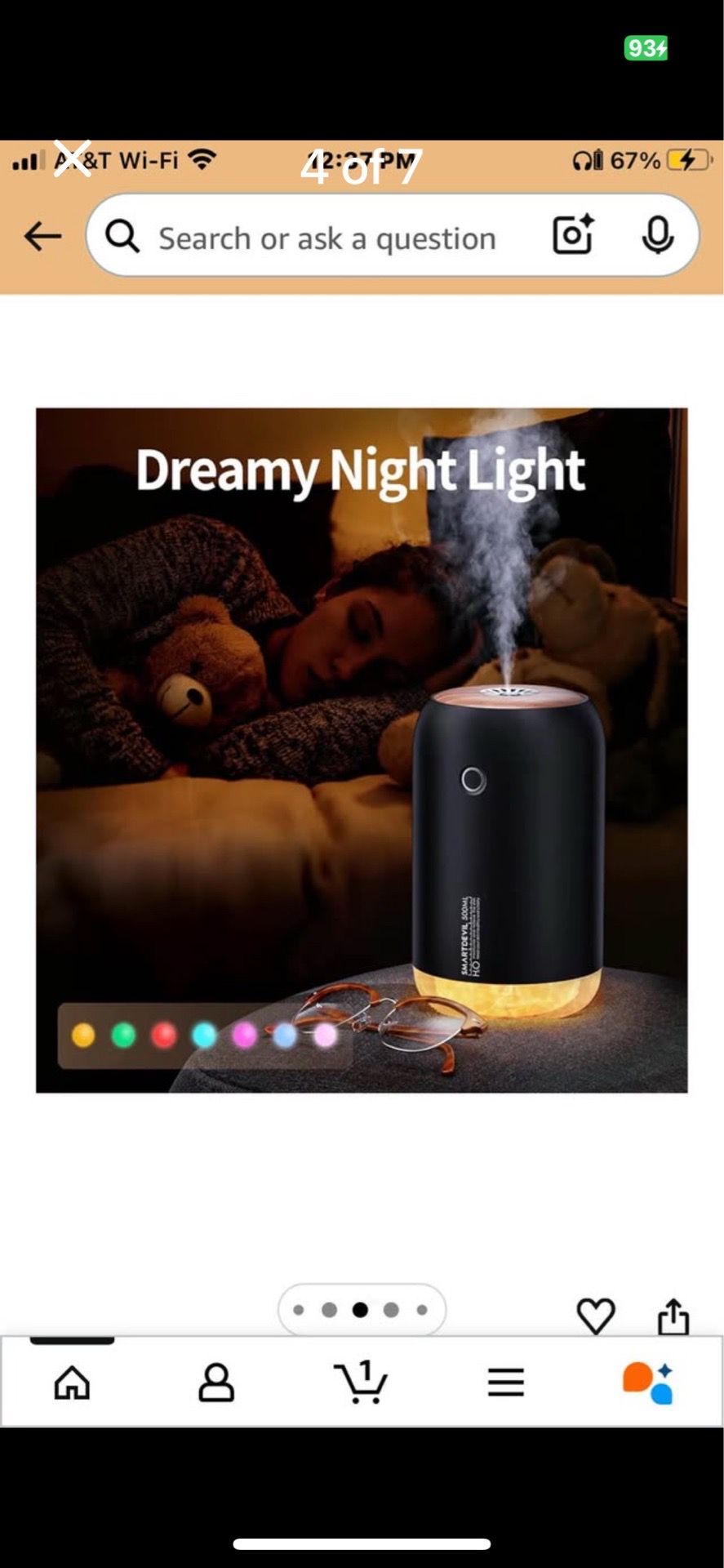 Portable mini humidifier - photo 3