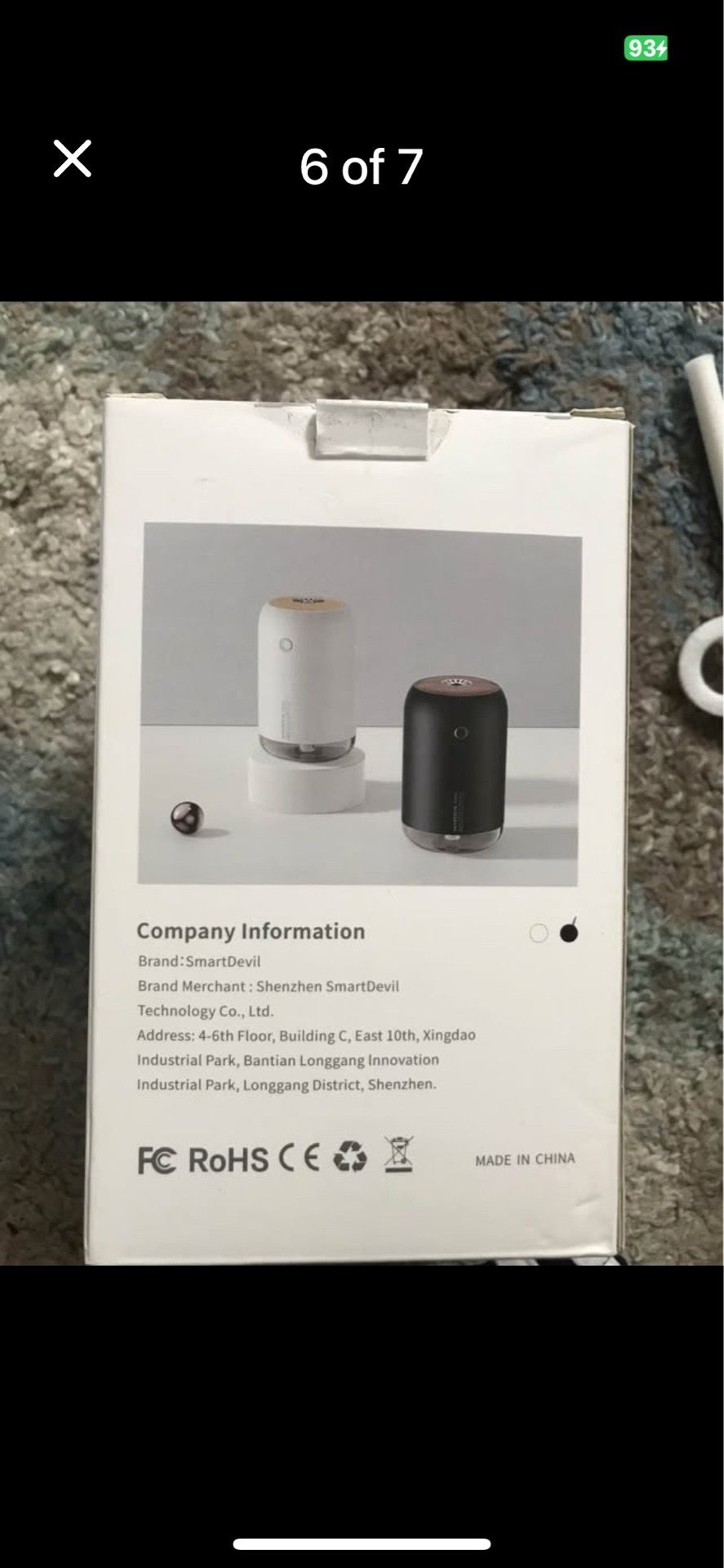 Portable mini humidifier - photo 5