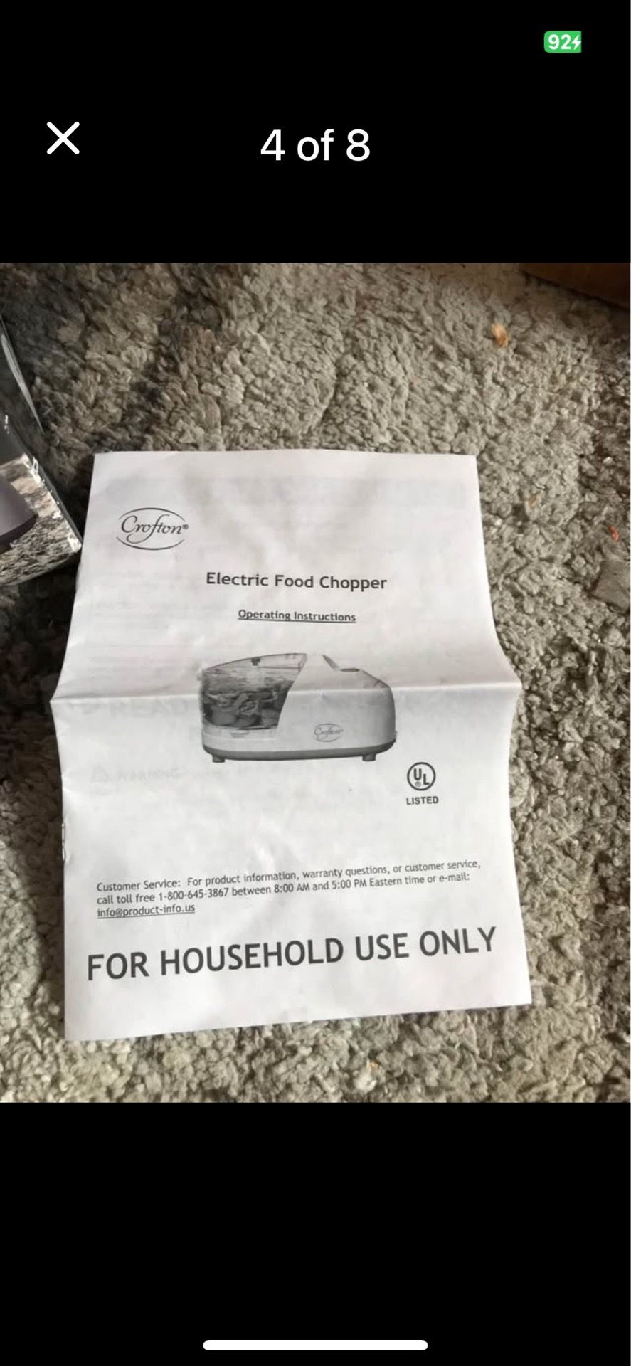 Electric Food Chopper - photo 4
