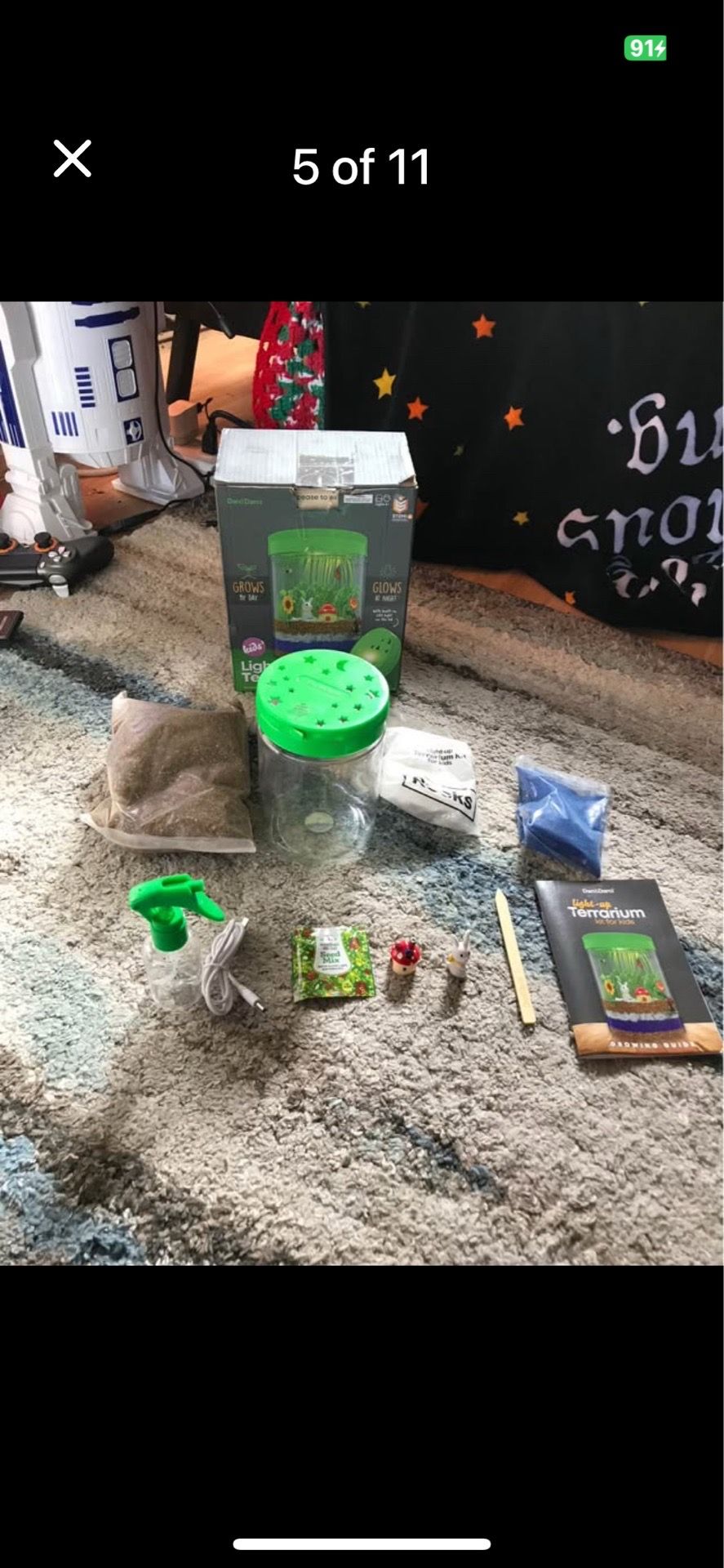 Kids light up terrarium kit - photo 4