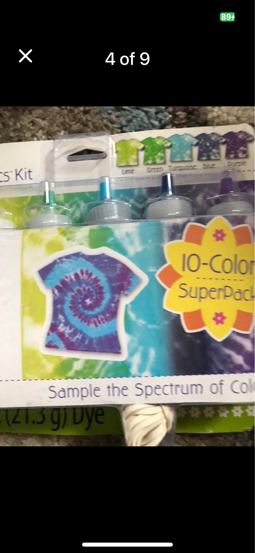 Color tie dye set - photo 3