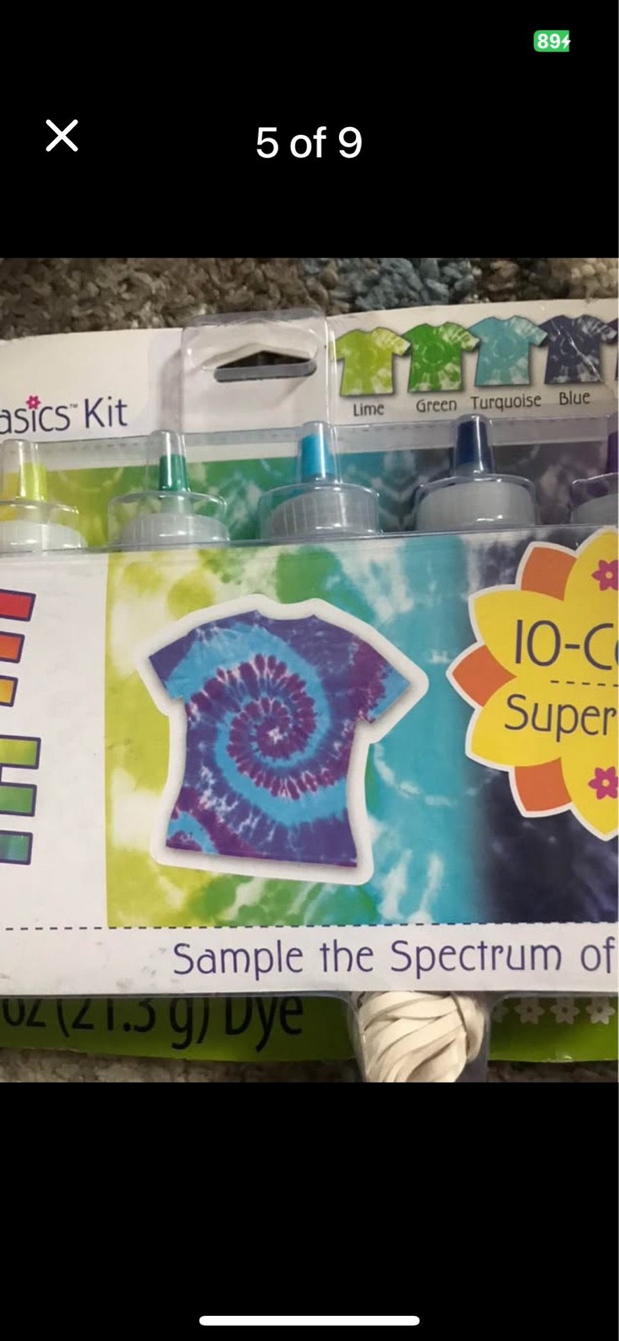Color tie dye set - photo 4