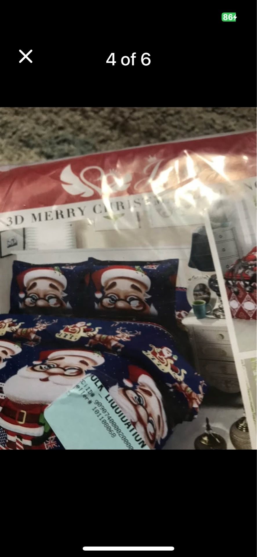 Jessy 3D Christmas Bedding Set - photo 3