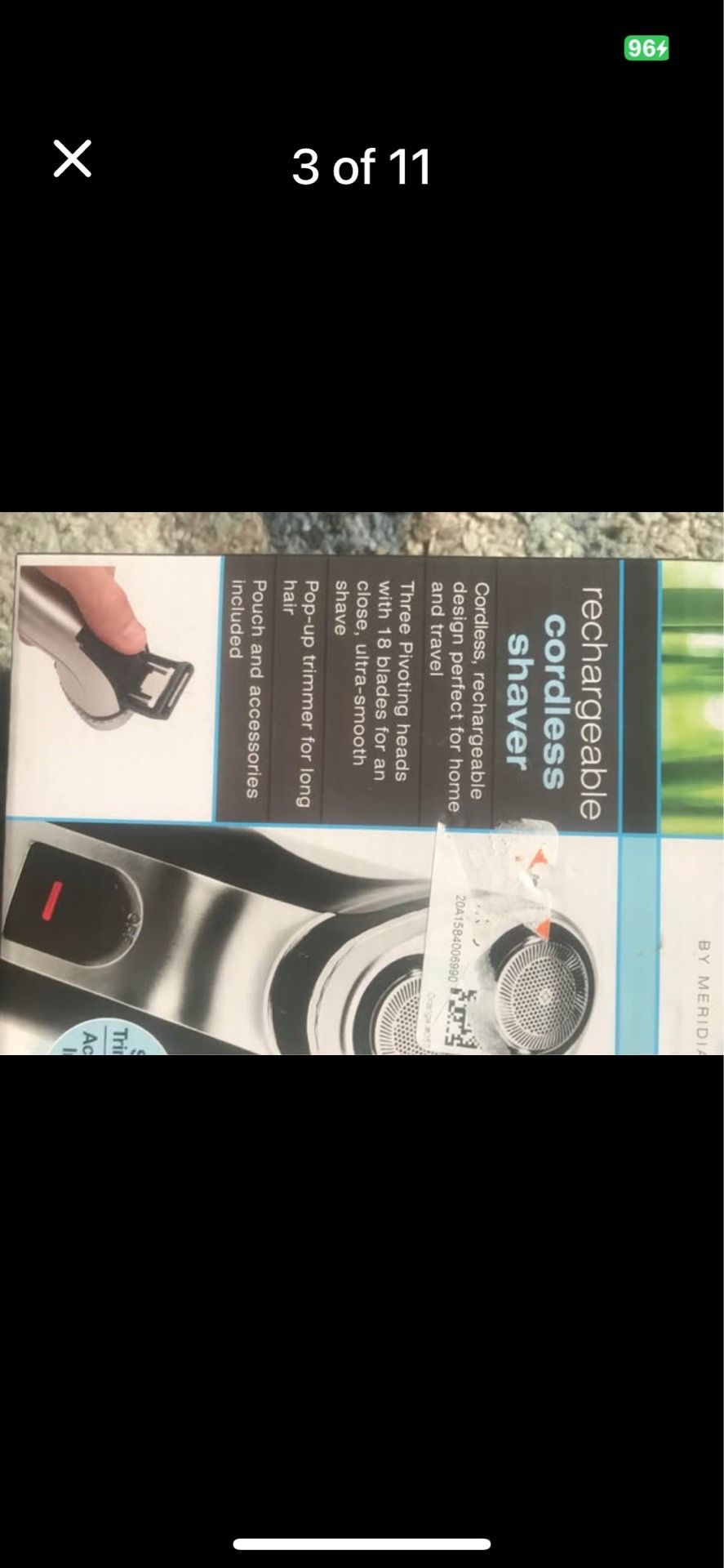 Rechargeable cordless shaver - photo 2