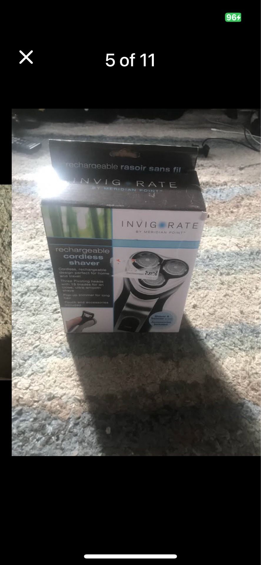 Rechargeable cordless shaver - photo 4