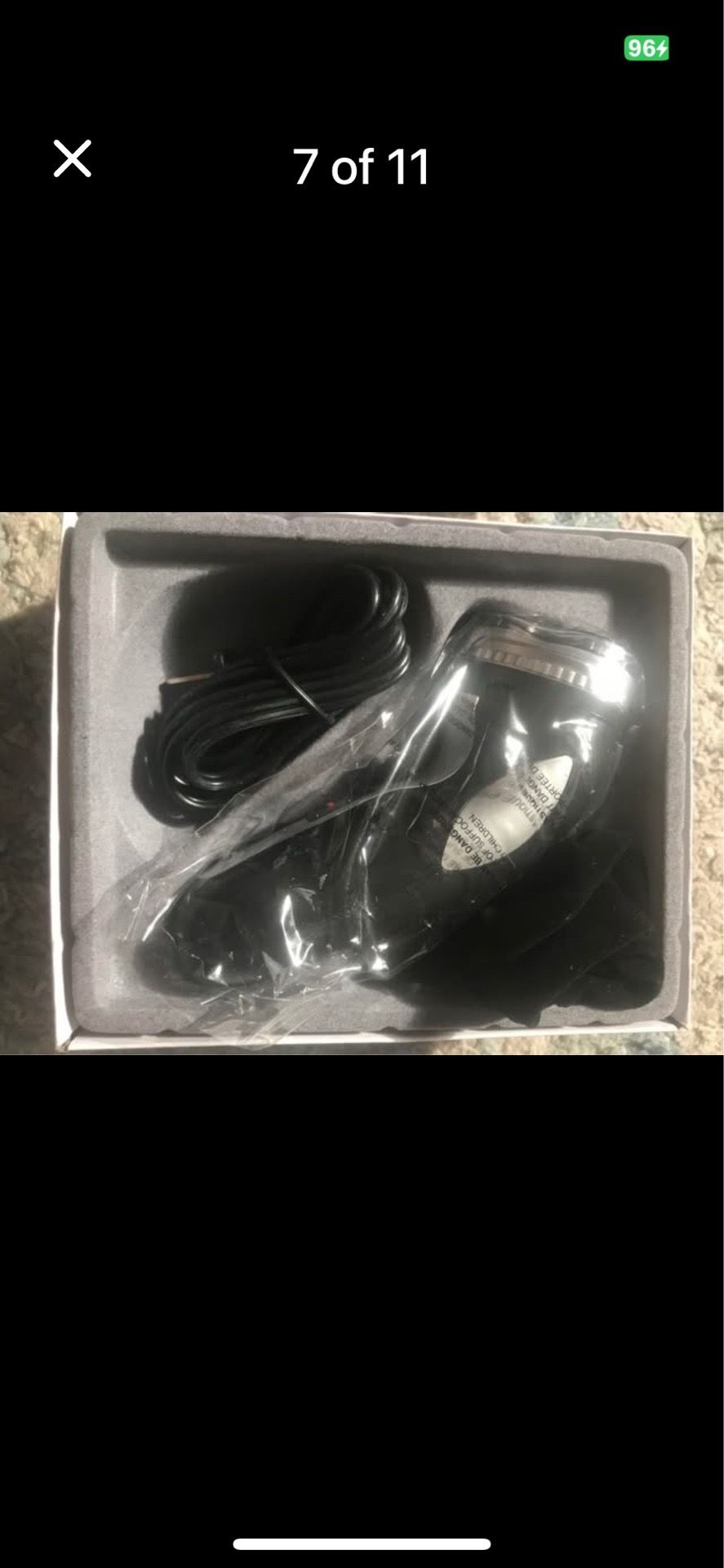 Rechargeable cordless shaver - photo 5
