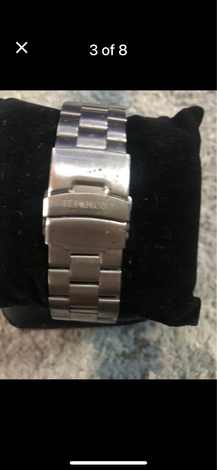 48MM Santa Cruz Silver Case Watch - photo 3