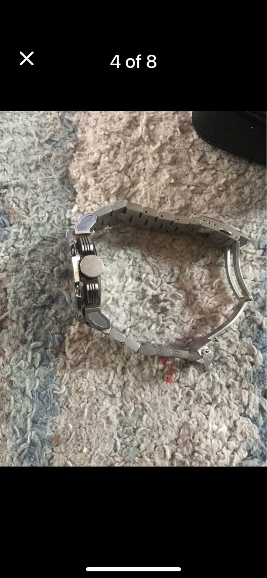 48MM Santa Cruz Silver Case Watch - photo 4