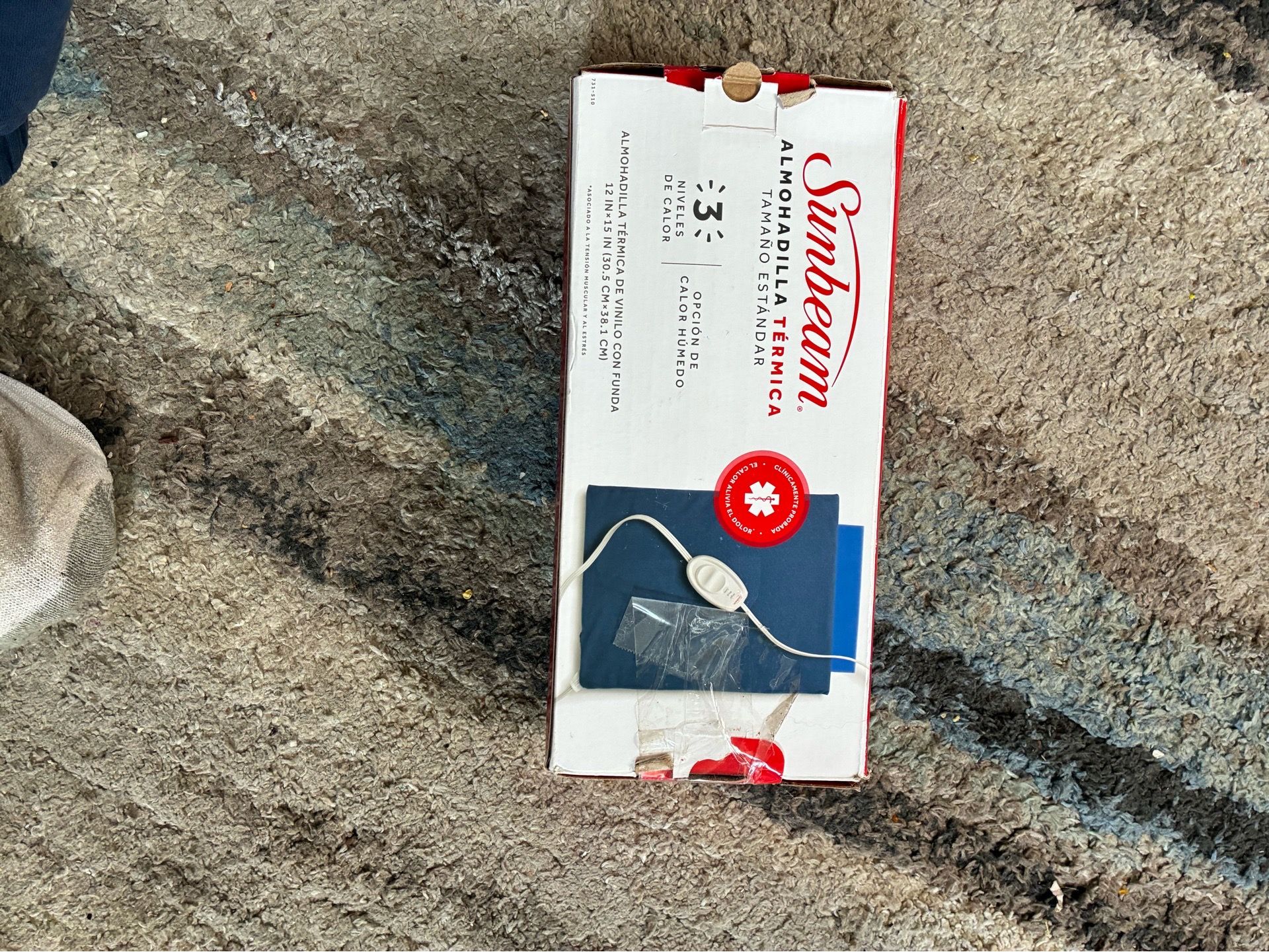 Sunbeam Standard Size Heating Pad - photo 3