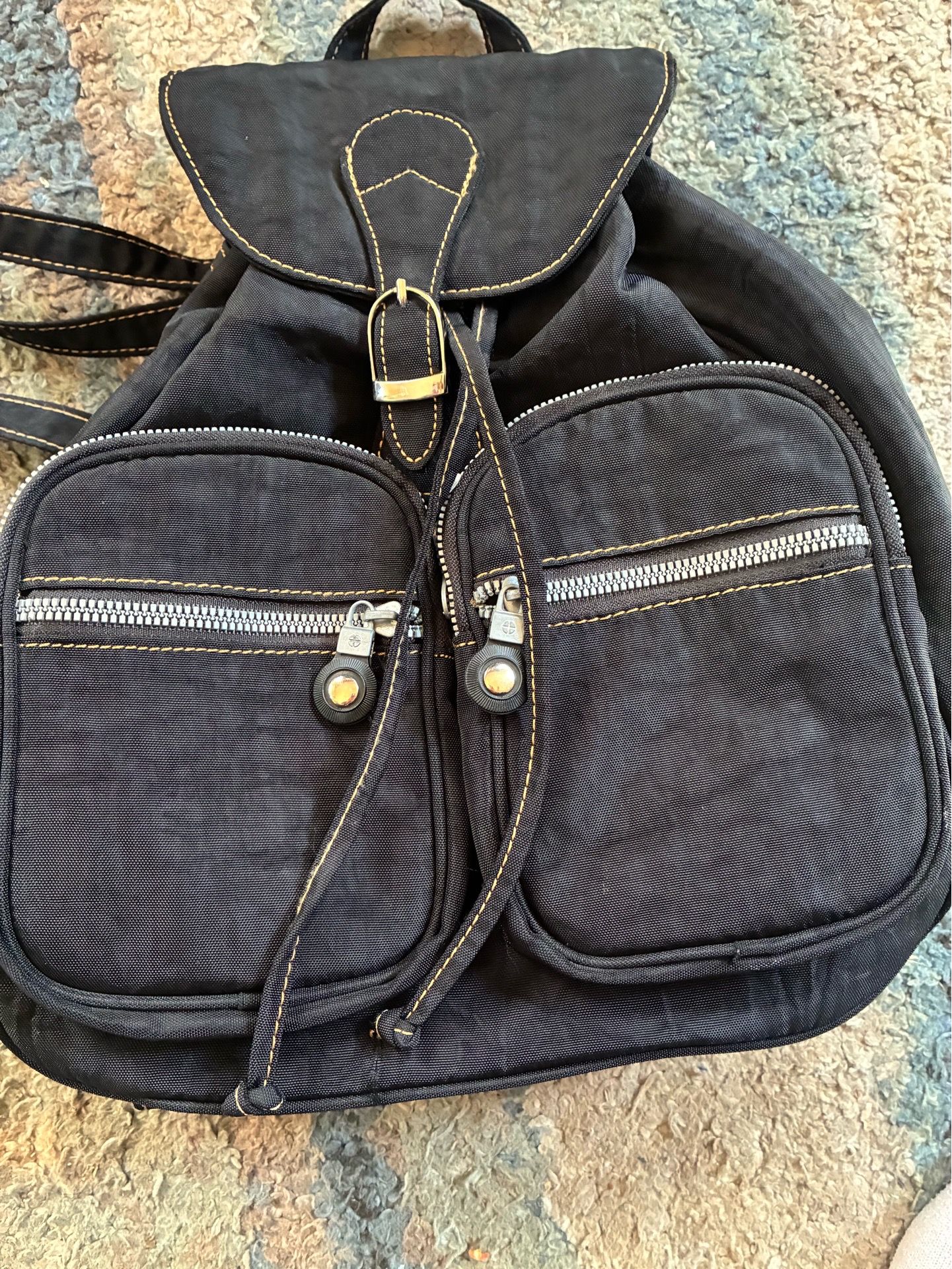 Women mini fabric backpack - photo 4