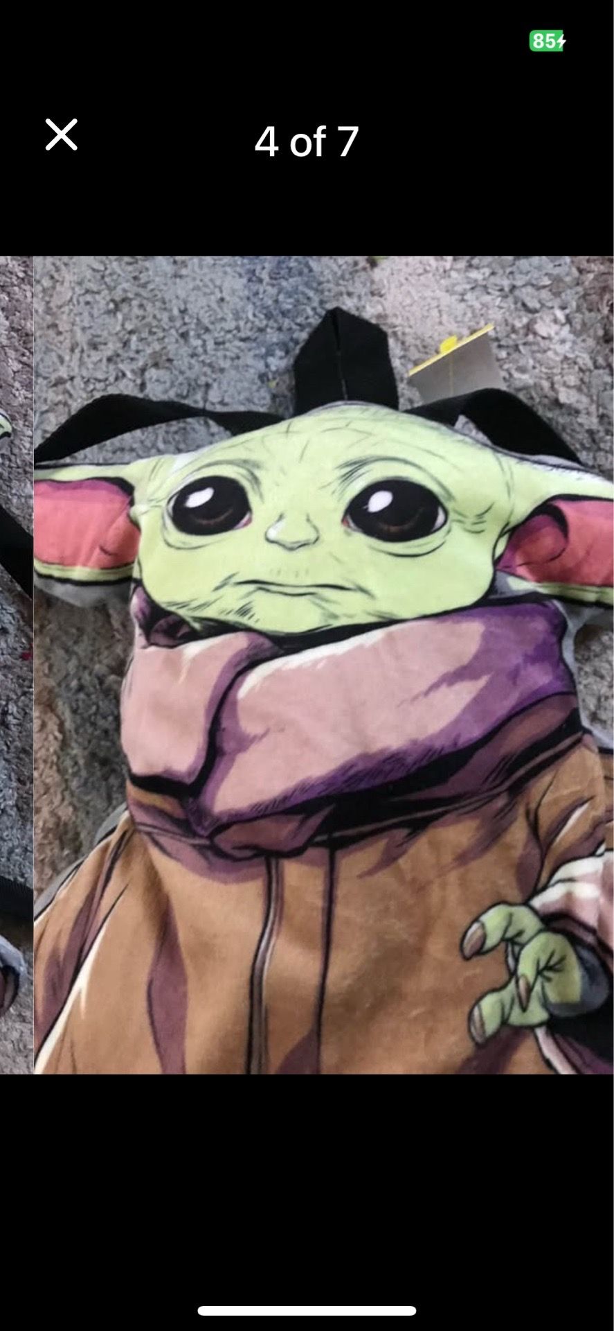 Star Wars Mandalorian Baby Grogu Backpack - photo 3