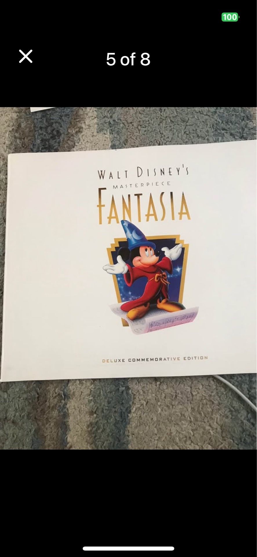 Disney Deluxe Fantasia VHS Set - photo 4