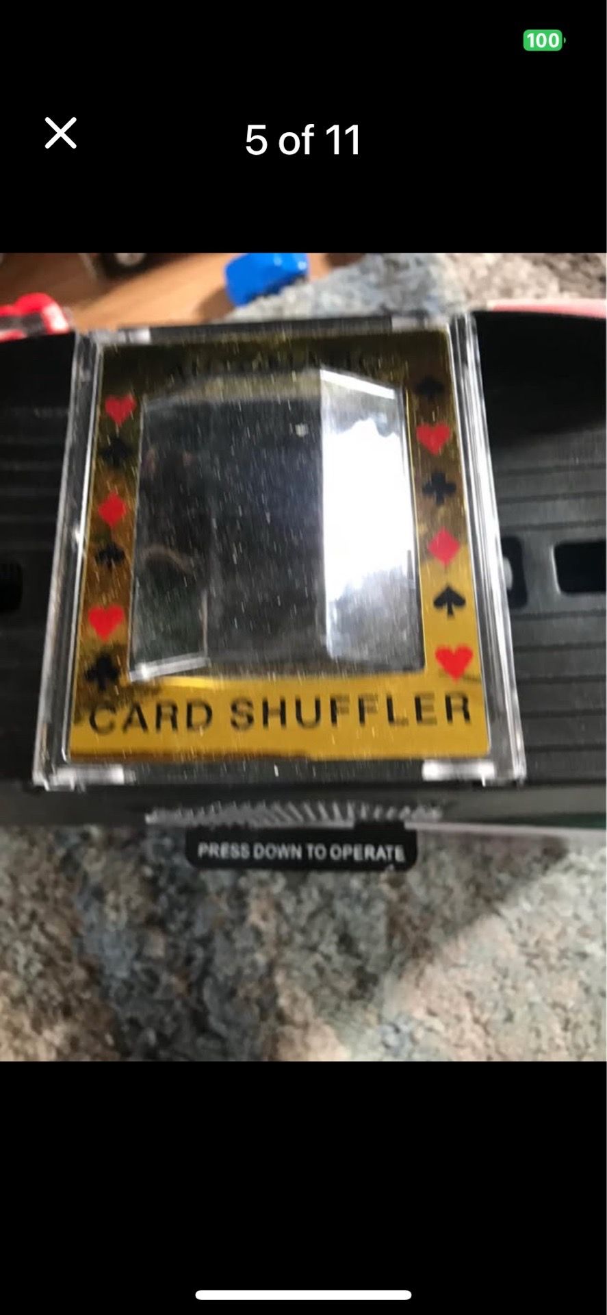 Two Deck Card Shuffler with Two Decks of Cards - photo 4