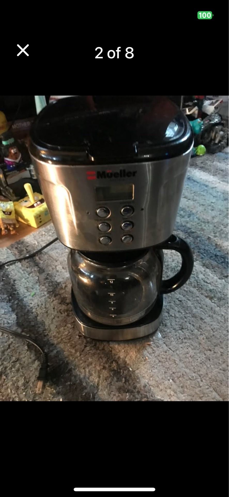 12-cup coffee maker