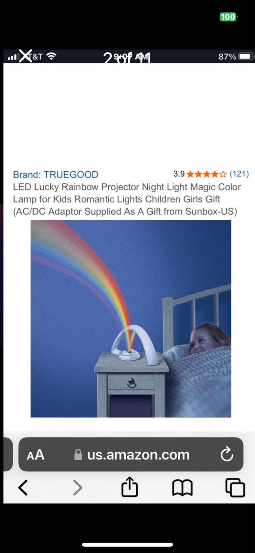 Rainbow projector