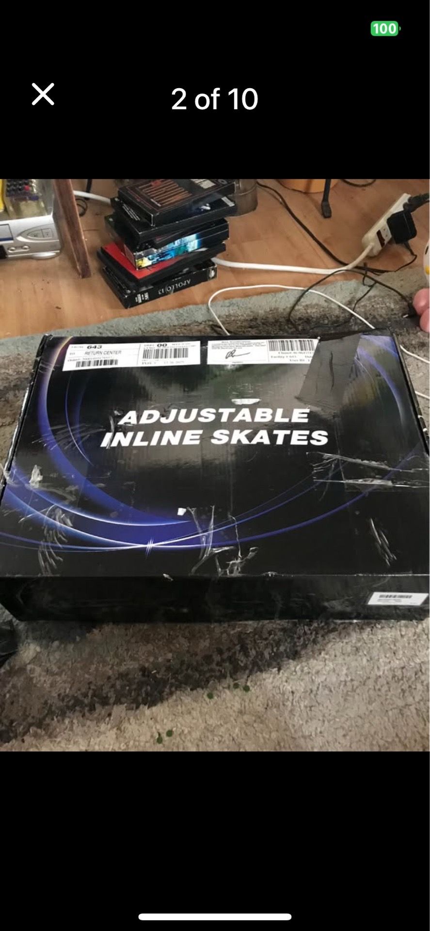 Boys Adjustable Inline Skates