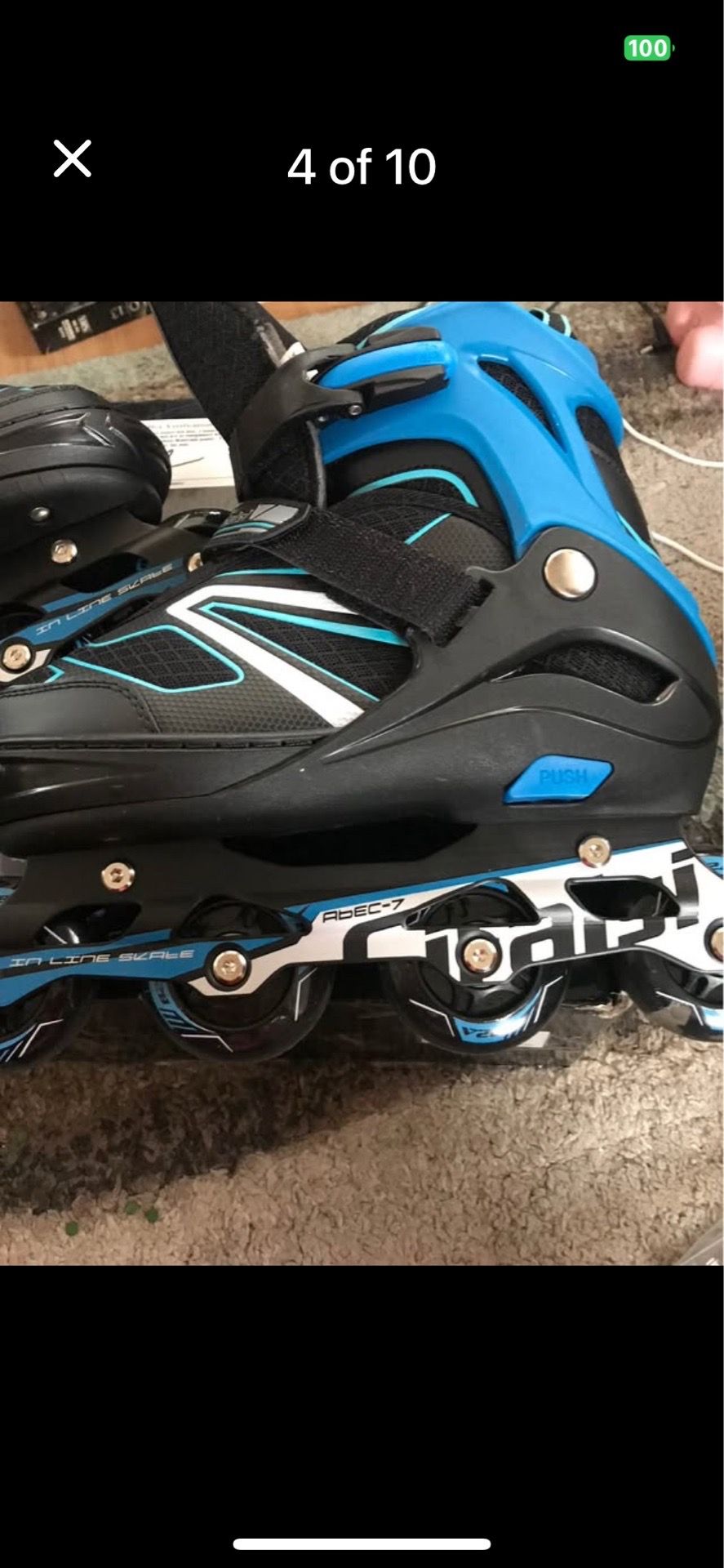 Boys Adjustable Inline Skates - photo 3