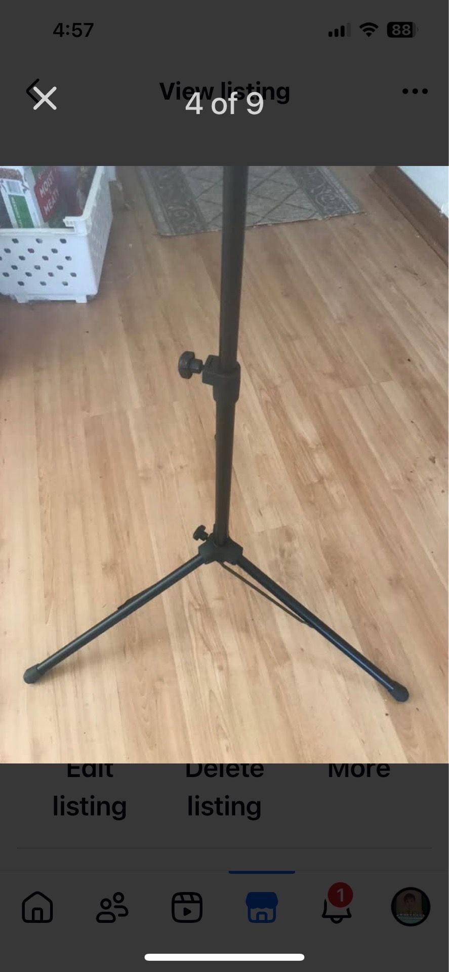 Music Sheet Stand with Case - photo 4